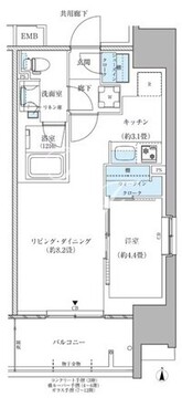 パークアクシス西大島コンフォートスクエア 415 間取り図