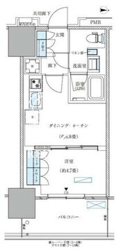 パークアクシス西大島コンフォートスクエア 922 間取り図