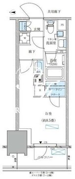 パークアクシス西大島コンフォートスクエア 939 間取り図