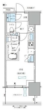 パークアクシス西大島コンフォートスクエア 1117 間取り図