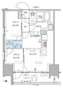 パークアクシス西大島コンフォートスクエア 1414 間取り図