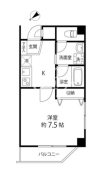 アーデンコート南砂 602 間取り図