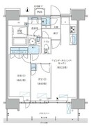 パークアクシス西大島コンフォートスクエア 1303 間取り図