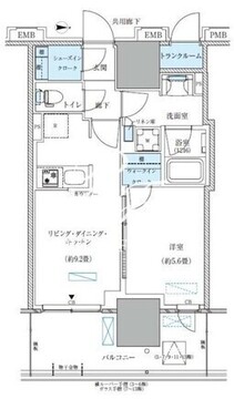 パークアクシス西大島コンフォートスクエア 925 間取り図