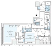 パークコートザ・三番町ハウス 304 間取り図