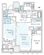 パークコートザ・三番町ハウス 903 間取り図