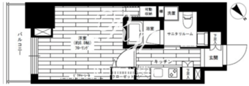 グランドコンシェルジュ六本木 305 間取り図
