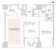 セントラルパークタワー・ラ・トゥール新宿 2109 間取り図