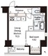 Dear WAN Court 王子飛鳥山 302 間取り図