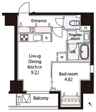 Dear WAN Court 王子飛鳥山 602 間取り図