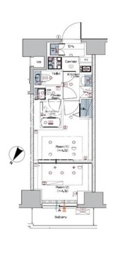 シーフォルム板橋 306 間取り図