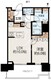 晴海フラッグ SUN-T-1916 間取り図