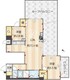ズーム下丸子 503 間取り図