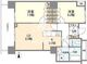 豊洲シエルタワー 1303 間取り図