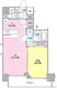 モンレーヴ錦糸町 1501 間取り図