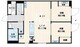フレア代々木 201 間取り図