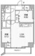 ライトハウス西新宿 702 間取り図