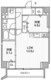 ライトハウス西新宿 602 間取り図