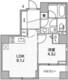 ライトハウス西新宿 601 間取り図