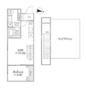 ミリアレジデンス南馬込 401 間取り図