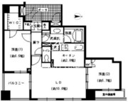 エスティメゾン巣鴨 504 間取り図