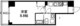 リヴシティ亀戸 803 間取り図
