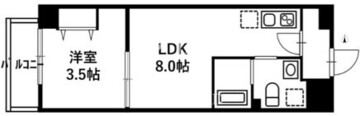 リヴシティ亀戸 704 間取り図