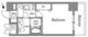 HF東新宿レジデンス 404 間取り図