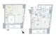 フォレシティ六本木 1205 間取り図