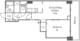 リバーシティ21新川 1204 間取り図