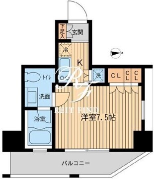 レジデンス大森 605 間取り図