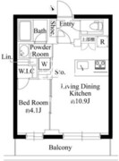 ラヴィエール千駄ヶ谷プレミアムレジデンス 302 間取り図 ?>