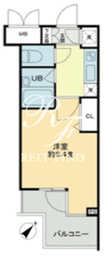 クロスレジデンス蒲田 311 間取り図