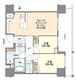 ブランズ本郷 502 間取り図