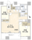 パークタワー勝どき S-2824 間取り図