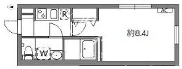 グランピア中野坂上 205 間取り図