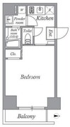 エスタート両国 1101 間取り図