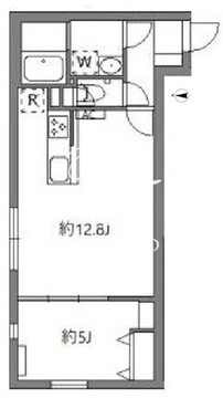 グランピア中野坂上 201 間取り図