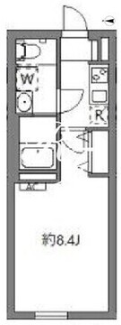 グランピア中野坂上 102 間取り図