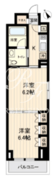 プラティーク清澄白河 601 間取り図