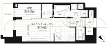 ステージグランデ台東根岸アジールコート 702 間取り図