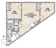 エルファーロ笹塚3 304 間取り図