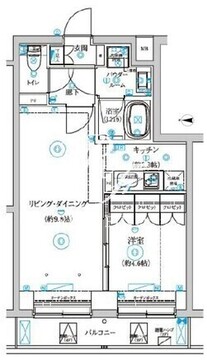 セジョリ中野富士見町 307 間取り図