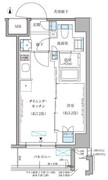 パークアクシス文京本郷 417 間取り図