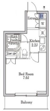 ラクラス学芸大学 309 間取り図
