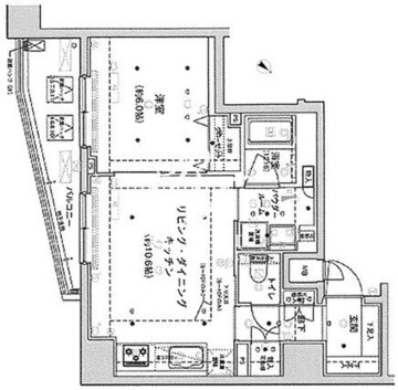アルテシモプリマ 404 間取り図