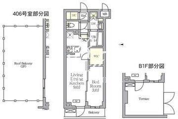 アジールコート都立大学 215 間取り図
