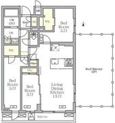 アジールコート都立大学 401 間取り図