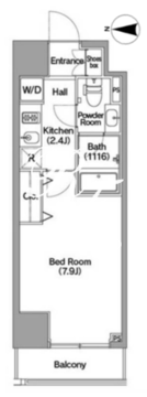 コンフォリア馬込 307 間取り図