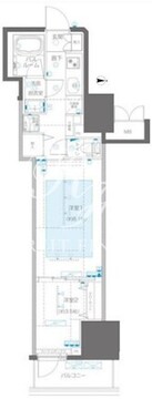 ズーム信濃町 402 間取り図